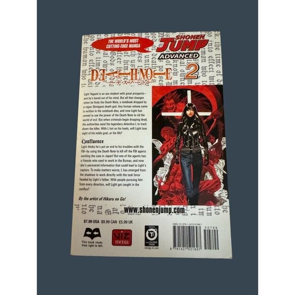 Manga Shonen Jump Advanced DeathNote Paperback - Picture 6 of 8